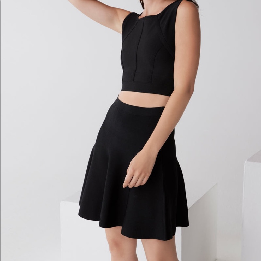 BCBG Ingrid A-Line Skirt Sz XS